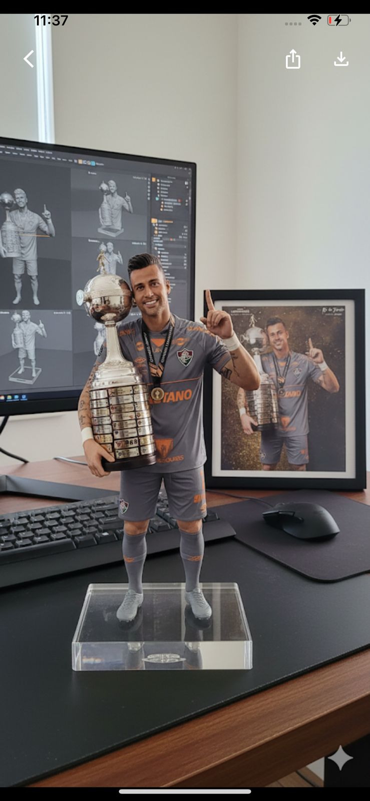 Miniatura 3D Realista - 1 a 2 pessoas